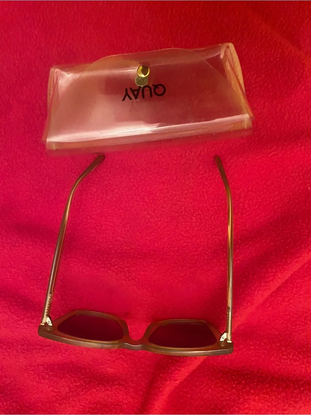 QUAY Australia CALL THE SHOTS Women's  Sunglasses Tan Amber Beige Cateye